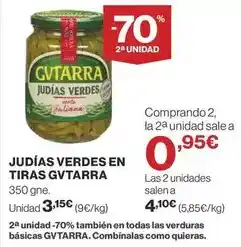 Supercor Gvtarra - judias verdes en tiras oferta