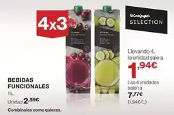 Supercor Bebidas funcionales oferta