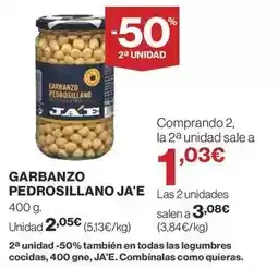 Supercor Jae - garbanzo pedrosillano oferta