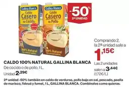 Supercor Gallina blanca - caldo 100% natural oferta
