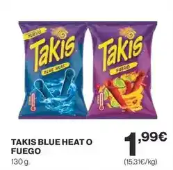 Supercor Takis - blue heat o fuego oferta