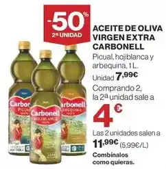 Supercor Carbonell - aceite de oliva virgen extra oferta