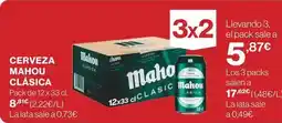 Supercor Mahou - cerveza clasica oferta