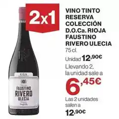 Supercor Faustino - vino tinto reserva coleccion d.o.ca. rioja faustino oferta