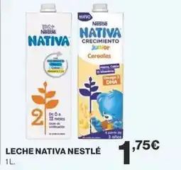 Supercor Nestlé - leche nativa oferta