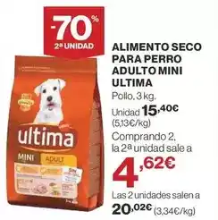 Supercor Última - alimento seco para perro adulto mini oferta