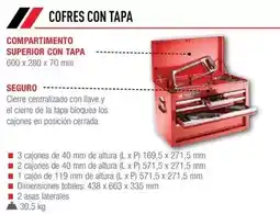 Ferri Cofres con tapa oferta
