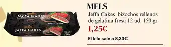 Sangüi Mels - jefla cakes bizochos rellenos de gelatina fresa oferta