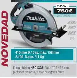Ferri Makita - equipo básico hs013gz oferta