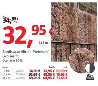 Bauhaus Seto artificial 'premium' oferta