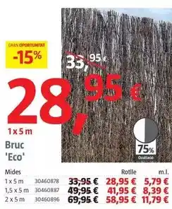 Bauhaus Brezo 'eco' oferta