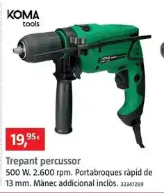Bauhaus Koma tools - taladro percutor oferta