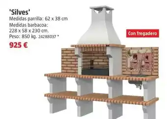 Bauhaus Barbacoa 'silves' oferta