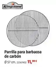 Bauhaus Kingstone - parrilla para barbacoa de carbon oferta