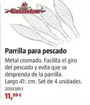 Bauhaus Grillstar - parrilla para pescado oferta