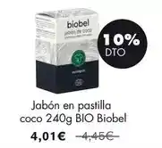 NaturaSí Biobel - jabón en pastilla coco oferta