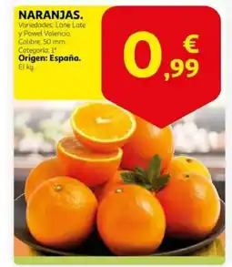 Alcampo supermercado Naranjas oferta