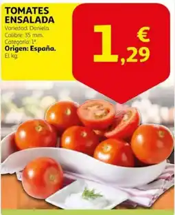Alcampo supermercado Tomates ensalada oferta