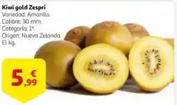 Alcampo supermercado Kiwi gold Zespri oferta