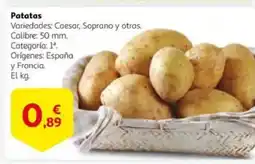 Alcampo supermercado Patatas oferta