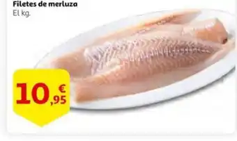 Alcampo supermercado Filetes de merluza oferta