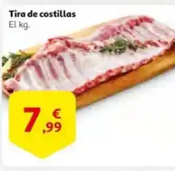 Alcampo supermercado Tira de costillas oferta