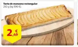 Alcampo supermercado Tarta de manzana rectangular oferta