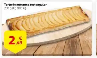 Alcampo supermercado Tarta de manzana rectangular oferta