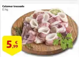 Alcampo supermercado Calamar troceado oferta