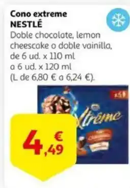 Alcampo supermercado NESTLÉ Cono extreme oferta