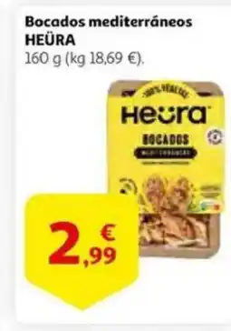 Alcampo supermercado HEÜRA Bocados mediterráneos oferta