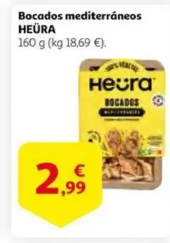 Alcampo supermercado HEÜRA Bocados mediterráneos oferta