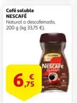 Alcampo supermercado NESCAFÉ Café soluble oferta