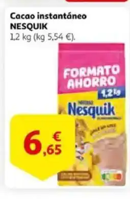 Alcampo supermercado NESQUIK Cacao instantáneo oferta