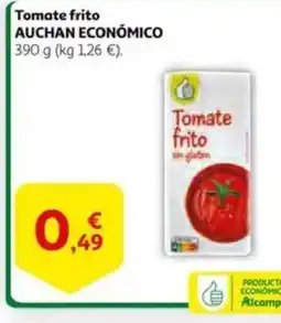 Alcampo supermercado AUCHAN ECONÓMICO Tomate frito oferta