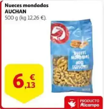 Alcampo supermercado AUCHAN Nueces mondadas oferta