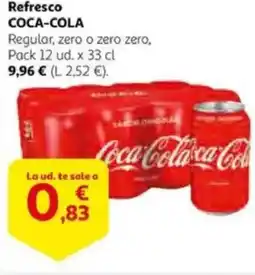 Alcampo supermercado COCA-COLA Refresco oferta