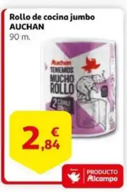 Alcampo supermercado AUCHAN Rollo de cocina jumbo oferta