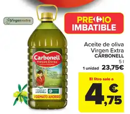 Carrefour CĂRBONELL Aceite de oliva Virgen Extra oferta