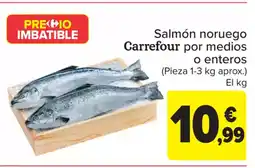 Carrefour Salmón noruego oferta