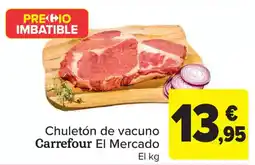 Carrefour Chuletón de vacuno oferta
