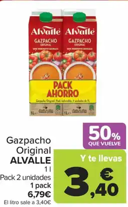 Carrefour ALVALLE Gazpacho Original oferta