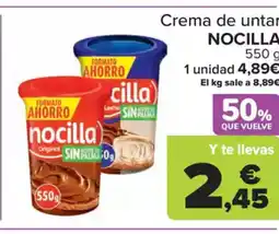 Carrefour NOCILLA Crema de untar oferta