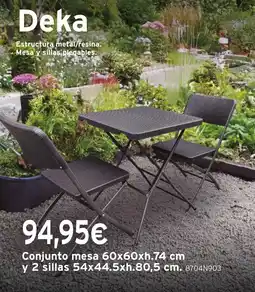 Cadena88 Conjunto mesa y sillas oferta