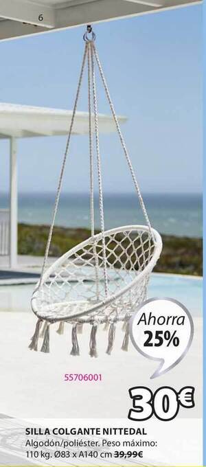 JYSK Silla Colgante Nittedal oferta