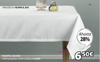 JYSK Mantel Olvon oferta
