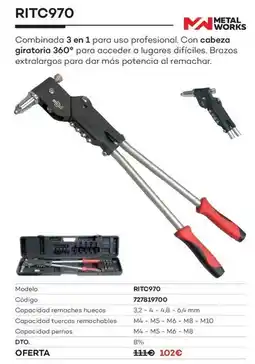 Ferri 3 en 1 - rtc970 oferta