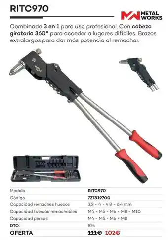 Ferri 3 en 1 - rtc970 oferta