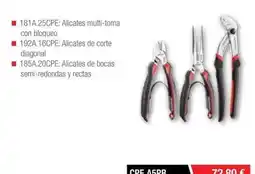 Ferri Gre - alicates multi-toma con bloqueo oferta