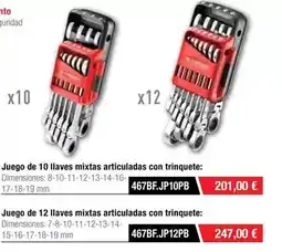 Ferri Juego de 10 llaves mixtas artic oferta